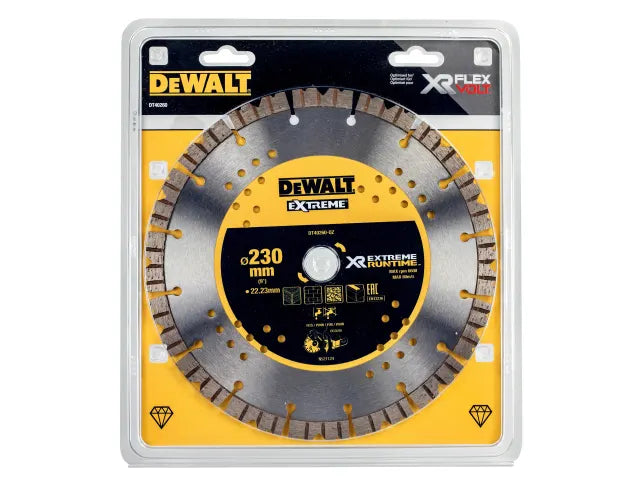 DeWalt DT40260 Extreme Diamond Cutting Blade 230 x 22.23mm