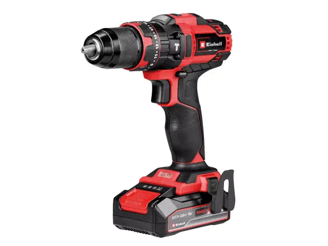 TE-CD 18/44 Li-i Power X-Change Combi Drill 18V 1 x 2.5Ah Li-ion