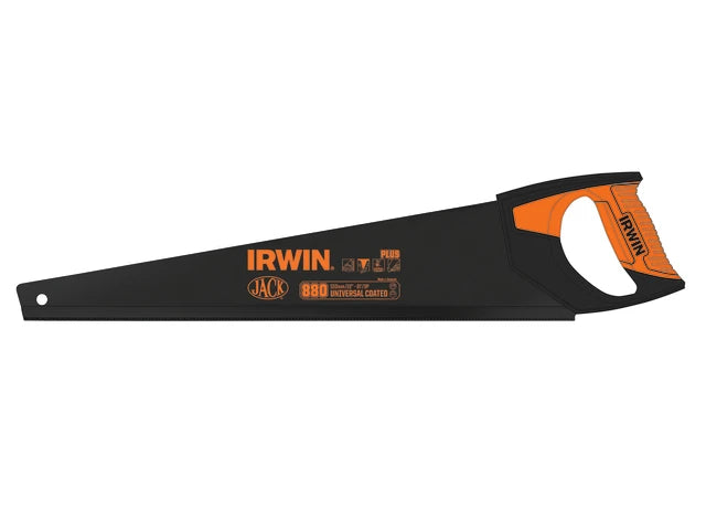IRWIN Jack Universal 880 UN Universal Hand Saw 550mm (22in) Coated 8 TPI