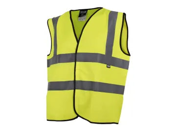 Scan Yellow Hi-Visibility Waistcoat