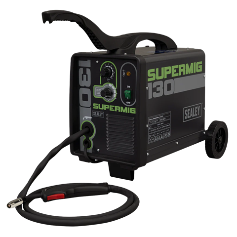 Sealey Mini Portable Gas/Gasless MIG Welder 130A 230V