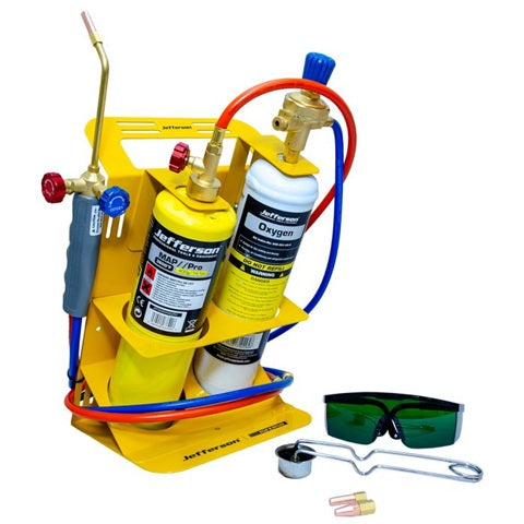 Jefferson MAPP & Oxygen Brazing Kit