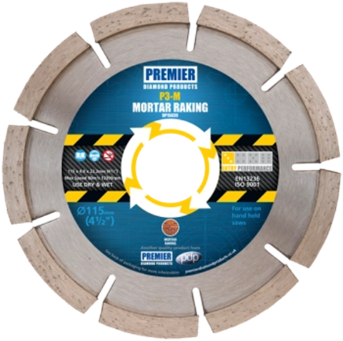 Premier Diamond P3-M Diamond Mortar Raking